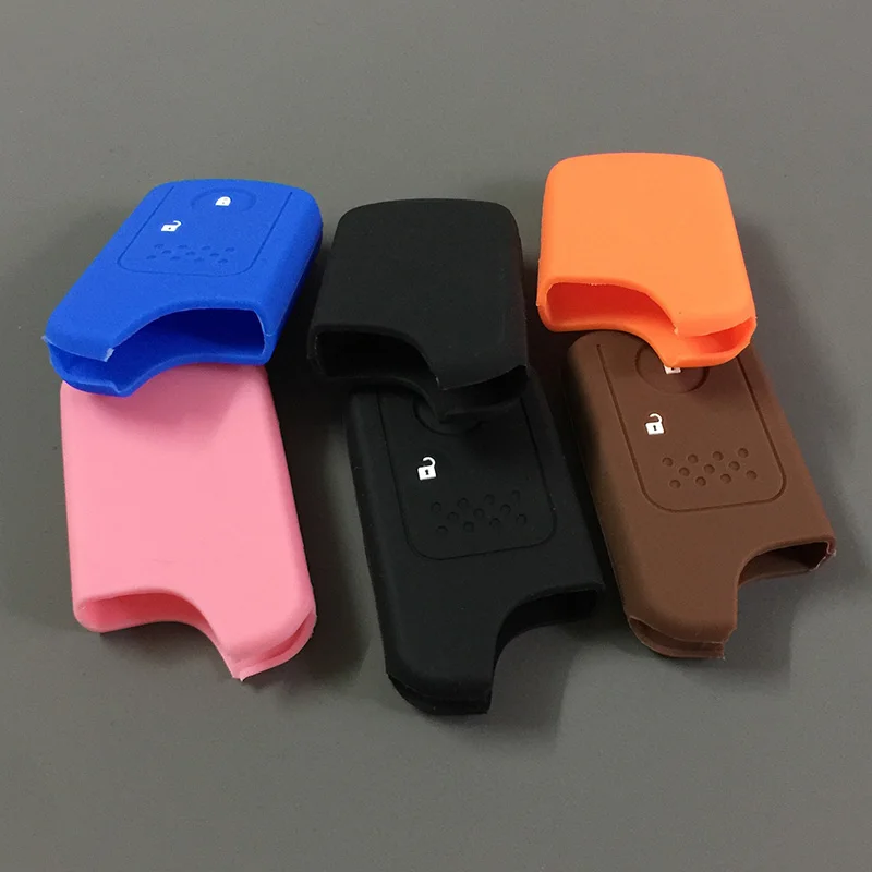 KeyProtekJa Silicone Protective 2 Button Car Key Case Cover for Honda Civic CR-V Crosstour Accord Odyssey - Image 6