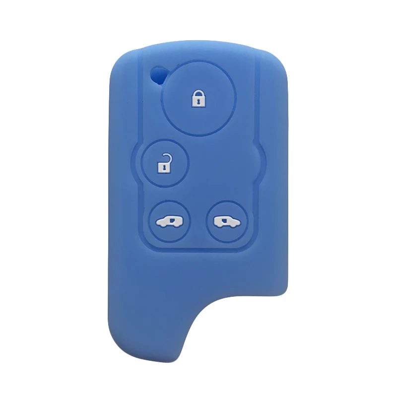 KeyProtek Silicone 4 Button Protective Key Remote Cover Jacket Skin forHonda Free Spike Odyssey Elysion Key Case Key 2014 - Image 2
