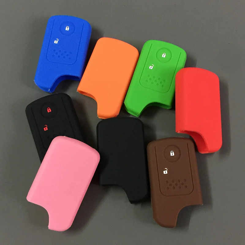 KeyProtekJa Silicone Protective 2 Button Car Key Case Cover for Honda Civic CR-V Crosstour Accord Odyssey - Image 4