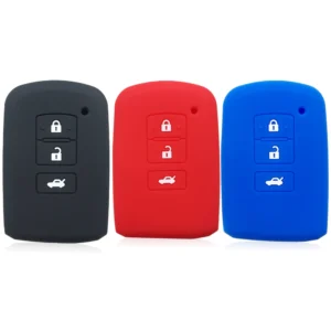 Silicone 3 Button Protective Key Remote Control Case Cover Shell Cap Skin Jacket For Toyota Camry 55 Highlander Rav4 Yaris Auris