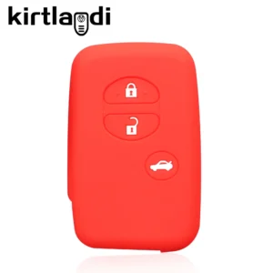 KeyProtekJa Silicone Protective 3 Button Car Key Fob Cover Case For Toyota Prius Venza land cruiser prado 150 Camry Crown RAV4 Corolla for Subaru